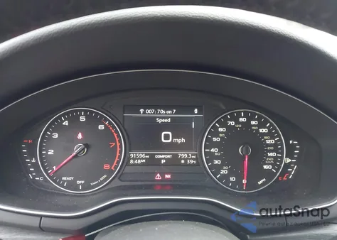 2017 Audi A4 2.0T Premium z USA, uszkodzony, nr VIN WAUANAF4XHN038871